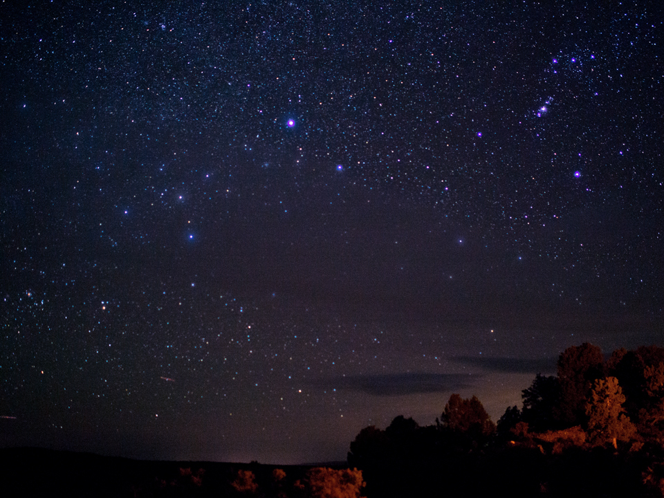 Starry Skies Over Red Canyon